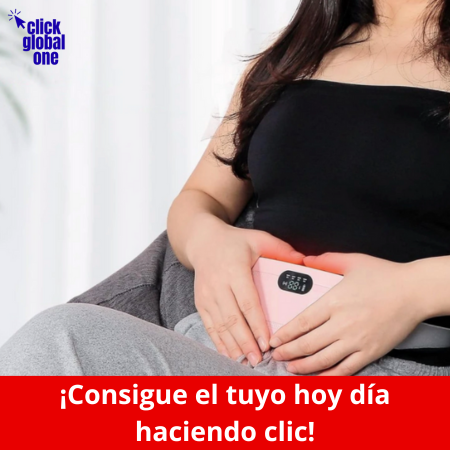 CINTURON CON CALOR Y MASAJE PARA COLICOS