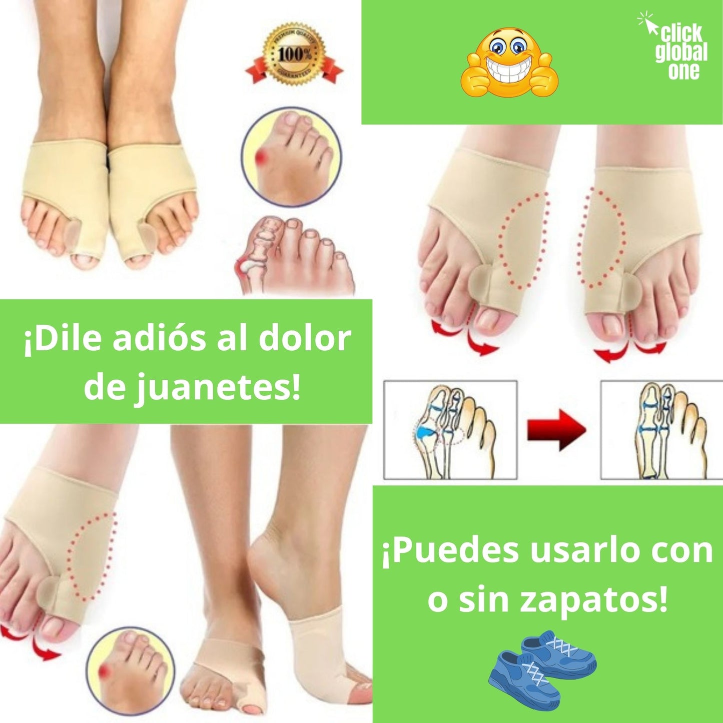 Corrector de Juanete Ortopédico