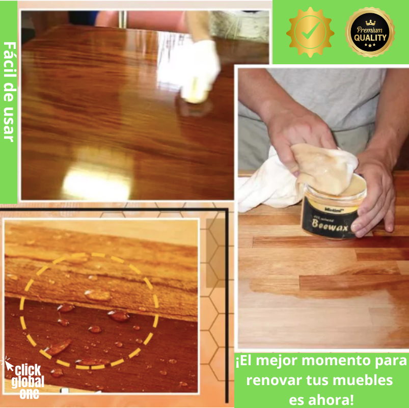 BEEWAX: CERA RESTAURADORA MADERA