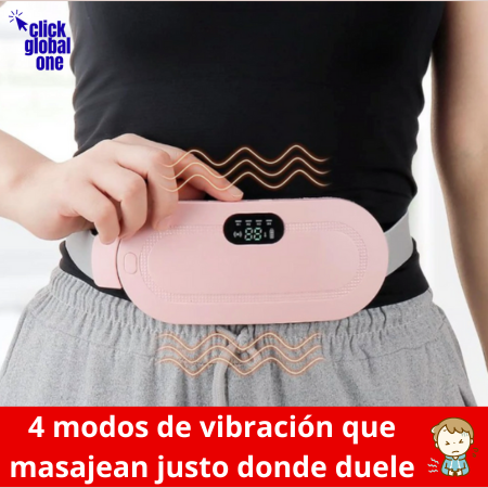 CINTURON CON CALOR Y MASAJE PARA COLICOS
